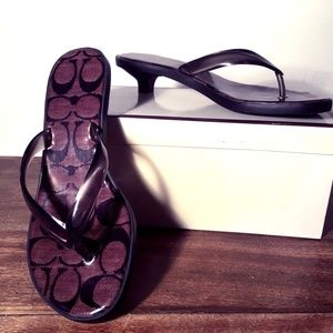 COACH "Carin" Kitten Heel